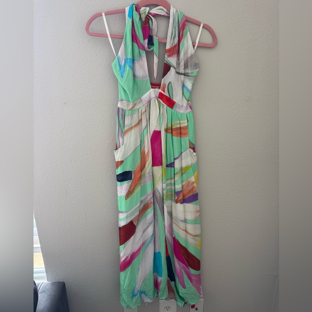 Mara Hoffman Swim Abstract Maxi Dress